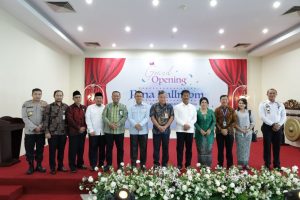 Kabid Humas Polda Kepri Hadiri Peresmian Pena Ballroom di Kantor Graha Pena Batam Center