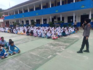 Cegah Pelaku Tindak Pidana oleh Pelajar dan Anak di Bawah Umur, Kapolsek Sei Beduk Turun Langsung Kesekolah Beri Arahan dan Himbauan