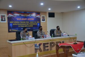 Taklimat Akhir Audit Kinerja Itwasum Polri Tahap II T.A 2022 Aspek Pelaksanaan dan Pengendalian di Polda Kepri