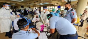 Lanud Hang Nadim Sambut Jamaah Haji kloter Pertama Kepri