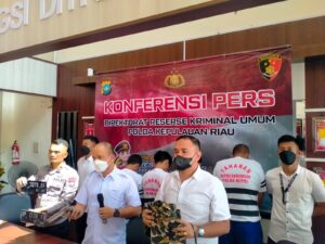 4 Orang Pelaku Pencurian Motor di Kota Batam di Amankan oleh Reskrimum Polda Kepri