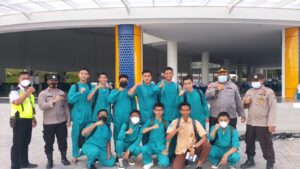 Polsek Kawasan Bandara Hang Nadim Lakukan Pengamanan Jelang Pengajian Akbar di Mesjid Tanjak