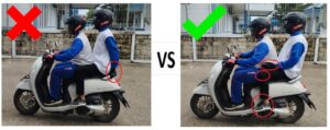 Amankah Memegang Behel Atau Handle Belakang Motor Saat Berkendara?