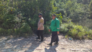 Antisipasi Karhutla, Polsek Sekupang Bersama Ketua KTH Mandiri Batam Gelar Patroli Kawasan Hutan