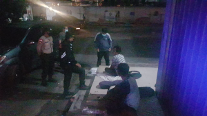 Polsek Lubuk Baja Gelar Cipta Kondisi Kamtibmas dan Pencegahan Penyebaran Covid-19