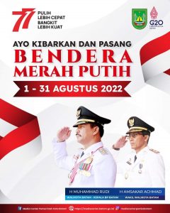 𝗔𝘆𝗼 𝗞𝗶𝗯𝗮𝗿𝗸𝗮𝗻 𝗱𝗮𝗻 𝗣𝗮𝘀𝗮𝗻𝗴 𝗕𝗲𝗻𝗱𝗲𝗿𝗮 𝗠𝗲𝗿𝗮𝗵 𝗣𝘂𝘁𝗶𝗵 𝗦𝗲𝗹𝗮𝗺𝗮 𝟭 𝗔𝗴𝘂𝘀𝘁𝘂𝘀 𝗵𝗶𝗻𝗴𝗴𝗮 𝟯𝟭 𝗔𝗴𝘂𝘀𝘁𝘂𝘀 𝟮𝟬𝟮𝟮