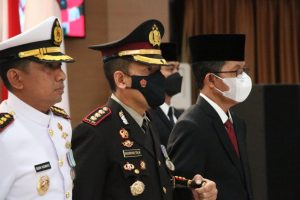 Kapolresta Barelang Hadiri Pengukuhan Paskibraka Tingkat Kota Batam Tahun 2022