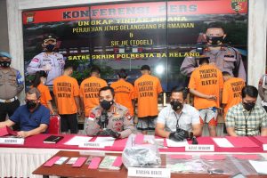 Polresta Barelang Amankan Pelaku Perjudian Jenis Gelanggang Toto Gelap Hongkong