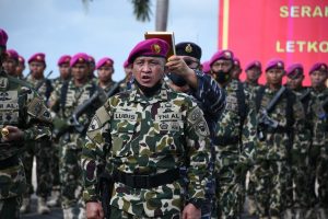 DANPASMAR 1 PIMPIN LANGSUNG SERTIJAB DANYONMARHANLAN IV TANJUNGPINANG