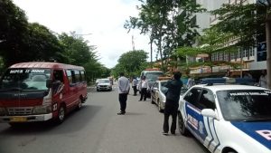 Dinas Perhubungan Gelar Razia Gabungan Parkir Liar d kota Batam