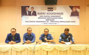 Pengurus DPD Partai Demokrat Kepri Lakukan Konsolidasi Internal Pasca Mundurnya Hj Asnah