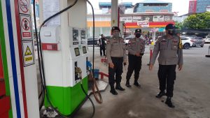 Gerak Cepat, Polsek Lubuk Baja Lakukan Monitoring Pasca Kenaikan Harga BBM