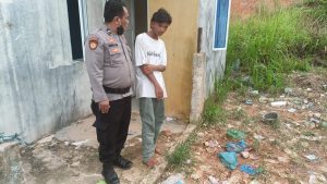 Patroli Batara Biru Polsek Nongsa Mediasi Warga, Jaga Kamtibmas Agar Tetap Kondusif