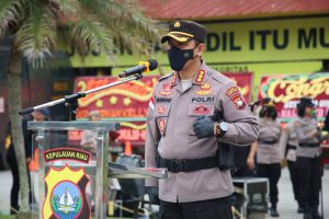 Serah Terima Jabatan Kabag, Kasat, Kapolsek dan Pelantikan Kasidokkes Polresta Barelang