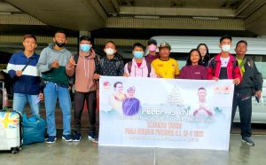 8 Atlet Wushu Kepri Berangkat ke Kejurnas Piala Presiden di Jawa Timur, Optimis Raih Juara