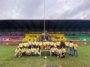 Resmi di Buka, 11 Tim Sepak Bola Berlaga di Liga Batam 2022