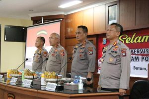 Polresta Barelang Terima Kunjungan Supervisi dan Asistensi oleh Korpsabhara Baharkam Polri