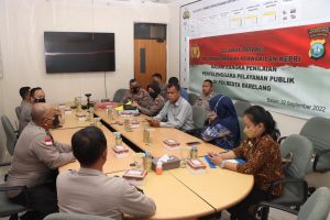 Ombudsman RI Perwakilan Kepri Melakukan Pengecekan dan Penilaian Pelayanan Publik di Polresta Barelang
