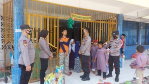 Polsek KKP Batam Peduli Berikan Bantuan Sosial Kepada Panti Asuhan