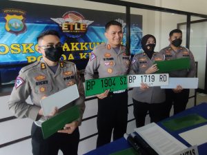 Ditlantas Polda Kepri Gelar Pelatihan Pra Operasi Zebra Seligi 2022 Sekaligus Mulai Terapkan TNKB Dasar Putih dan Hijau