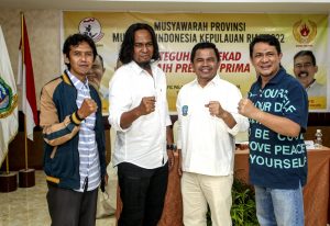 Yudiarta Rustam Pimpin Muaythai Kepri, Bertekad Kembangkan Olahraga Muaythai di Seluruh Kepri