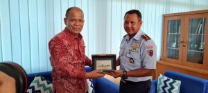 Danlanud Hang Nadim Terima Kunjungan Perorangan Anggota Komisi I DPR RI