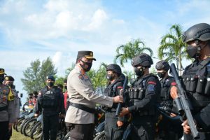 Polda Kepri Gelar Apel Pasukan Pengamanan Tour De Bintan, 490 Personel Diterjunkan