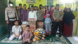 Polsek Lubuk Baja Laksanakan Baksos kepada Panti Asuhan Binaan Polsek Lubuk Baja