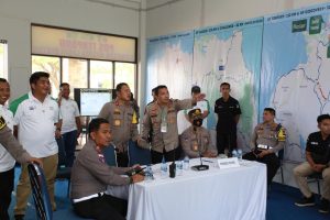 Kapolda Kepri Pantau Langsung Pelaksanaan Pengamanan Event Tour De Bintan 2022