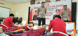 Sambut HUT Humas Polri Ke 71, Polda Kepri Gelar Aksi Donor Darah