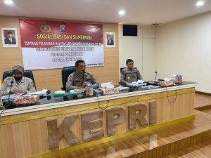SDM Polda Kepri Ikuti Sosialisasi dan Supervisi Pelayanan Hak Bagi Pegawai Negeri Polri