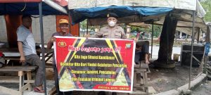 Patroli Jalan Kaki Batara Biru Polsek Batu Ampar Berikan Rasa Nyaman, Cegah Tindak Kriminal