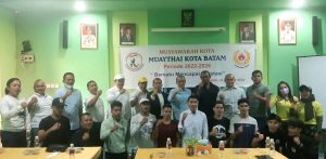 Haryanto Terpilih Ketua Pengkot Muaythai Batam, Bertekad Kembangkan Olahraga Beladiri ini ke Seluruh Penjuru Kota Batam