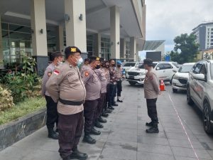 Polsek Lubuk Baja Berikan Pengamanan Saat Pelantikan Pengurus DPD KNPI Batam