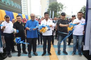 Kepala BP Batam Resmikan Lajur Pejalan Kaki dan Sepeda di Kawasan Batam Center