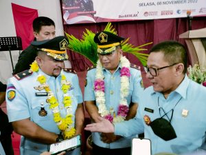 Saffar Muhammad Godam Pimpin Sertijab dan Pisah Sambut Kalapas Karutan IIA dan Kepala LPKA Kelas II Batam