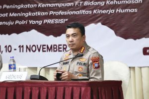 Kapolda Kepri Buka Pelatihan Peningkatan Kemampuan Fungsi Teknis Bidang Kehumasan Polda Kepri Tahun Anggaran 2022