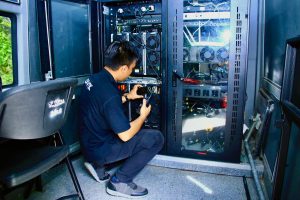 Perkuat Sinyal Komunikasi Pengawalan G20, Div TIK Polri Siagakan Repeater Mobile Di Titik Blank Spot