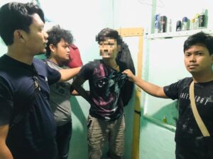 Reskrim Polsek Lubuk Baja Amankan Pelaku Pencurian di Ruko Komplek Wijaya Kusuma