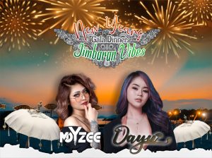 Meriah Pesta Kembang Api dan Acara Hiburan DJ Dayu & Makan Malam Pantai ala Jimbaran Bali di HARRIS Resort Barelang Batam