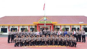 Polres Bintan Laksanakan Upacara Penutupan Latihan Kerja (Latja) Siswa SPN Polda Kepri