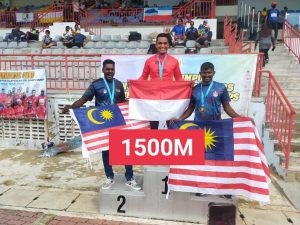 Bripka Desjan Siallagan Raih Empat Medali di Kejuaraan Internasional Atletik Master di Kuala Lumpur Malaysia