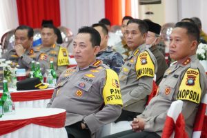 Kunjungan Kerja Kapolri Jenderal Polisi Drs. Listyo Sigit Prabowo di Polda Kepri