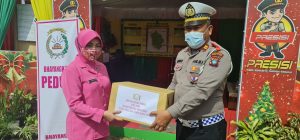 Semangati Suami, Bhayangkari Bintan kunjungi Pos Operasi Lilin Seligi 2022