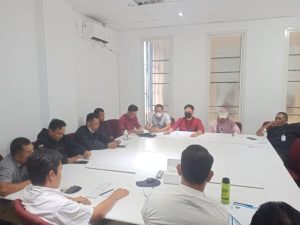 Aksi Damai Warga Cipta Green Mansion dan Woodland Tiban ke Kantor MOYA