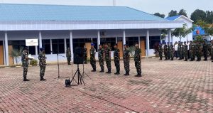 Letkol Pnb Iwan Setiawan Pimpin Apel Luar Biasa Sambut Tahun Baru 2023