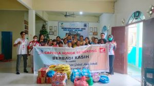 Capella Honda Membagikan Paket Sembako