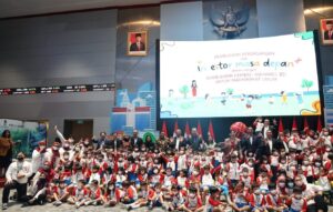 Siswa TK Jadi Tamu Pertama Pembukaan Kembali Main Hall BEI