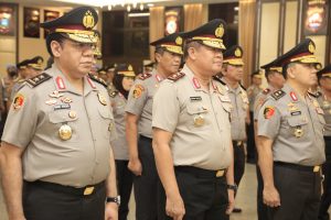 Kenaikan Pangkat Irjen Pol. Drs. Tabana Bangun, M.Si Dan Brigjen Pol. M. Rudy Syafirudin, S.I.K., S.H