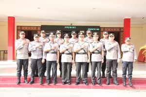 Serah Terima Jabatan Kabagren, Kapolsek Bengkong, Kapolsek Sekupang Polresta Barelang